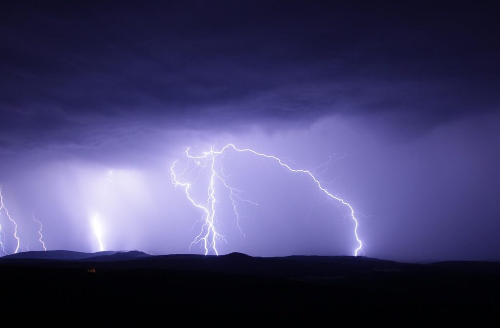 flash, thunderstorm, ore mountains, nature, lightning, storm, stormy weather, weather, night sky, sky, night, flash of lightning, dark, summer thunderstorm, electricity, thunder, clouds, rain